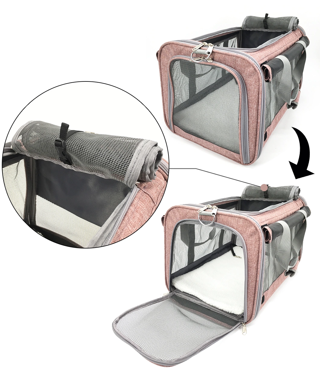 Portable Clothes Breathable Wholesale Adjustable Travel Outdoor Pet Product