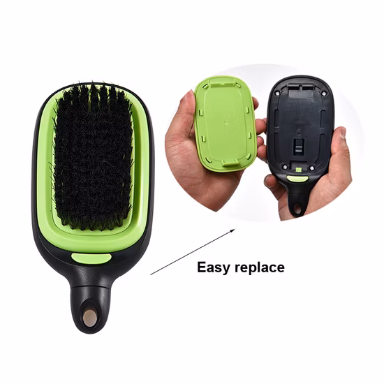 Kit per toelettatura animali domestici con spazzola multifunzionale 3 in 1