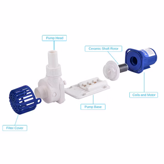 Accessori per acquari Pompe per barriere coralline per allevamenti ittici marini acquatici per il servizio di animali domestici