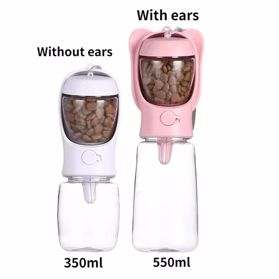 Amazon 4 in 1 portatile da viaggio per cani da passeggio dispenser per mangiatoia da esterno ciotola per acqua potabile per viaggi